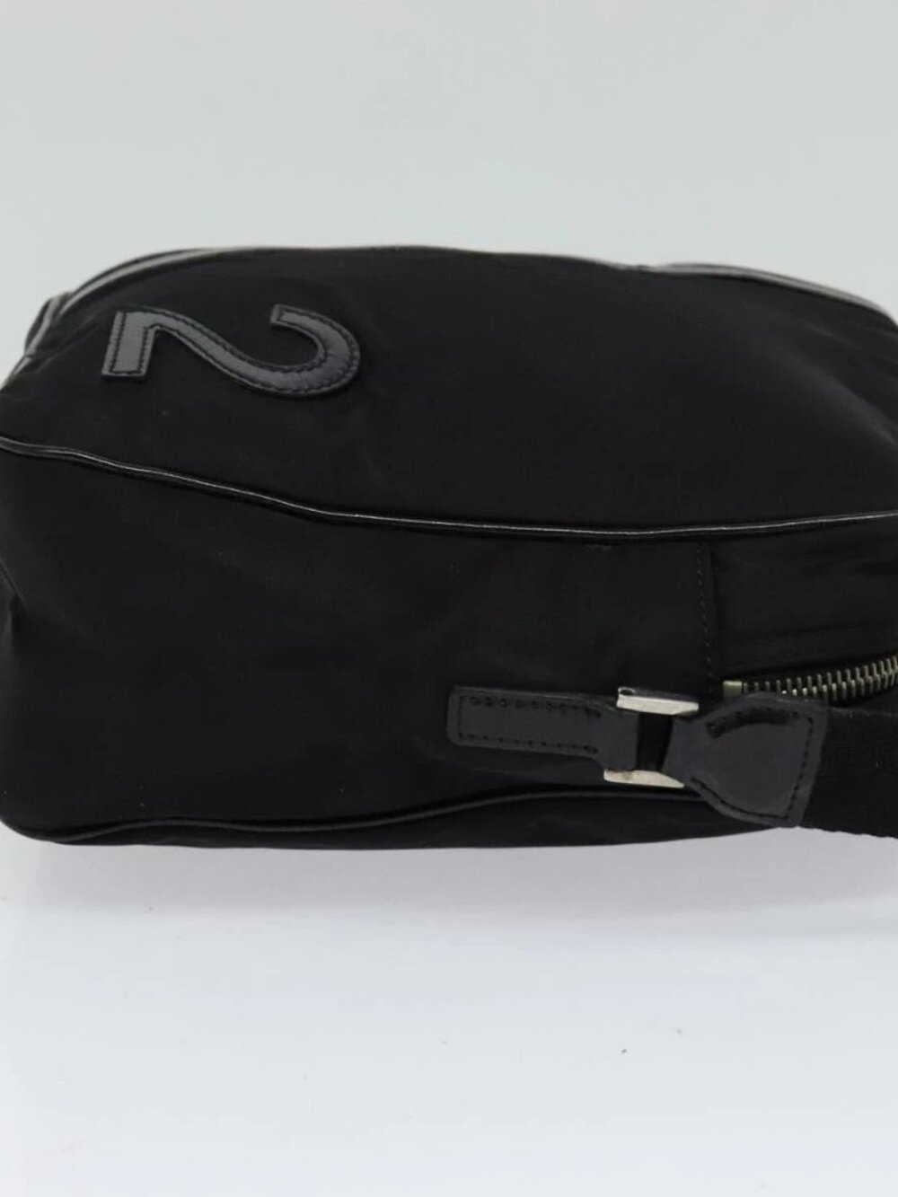 Christian Dior Shoulder Bag Nylon Black Auth bs24209 - Picture 4 of 15